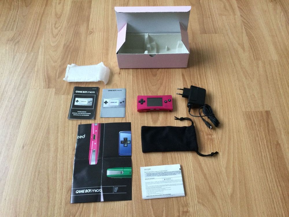 Gameboy Micro Konsole Pink - Advance (Gebraucht) in Basel für CHF 265 ...