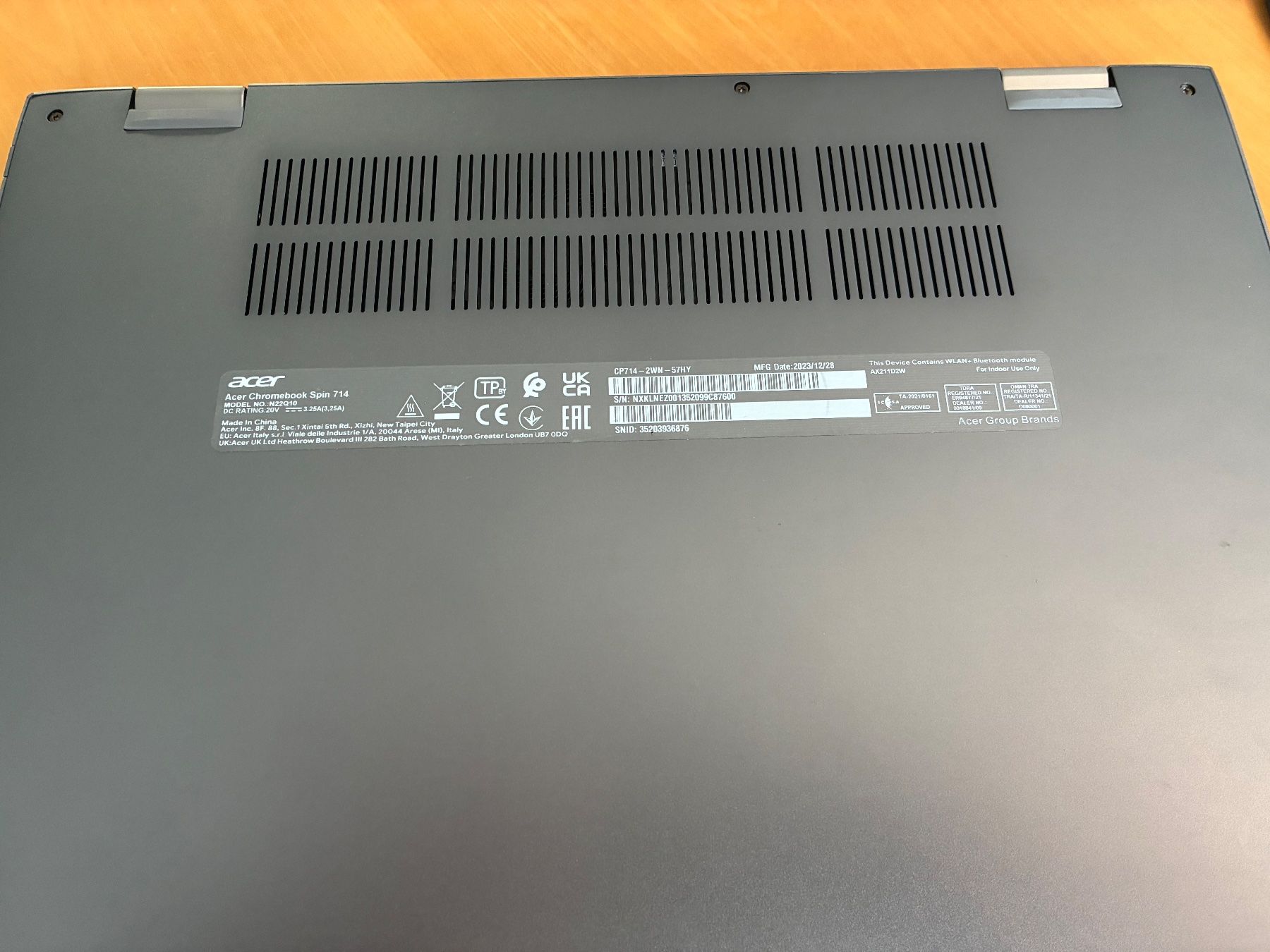 Acer Notebook: Acer Chromebook Spin 714 – Nuovo (secondo la descrizione) da Sargans venduto da normelitsch 4