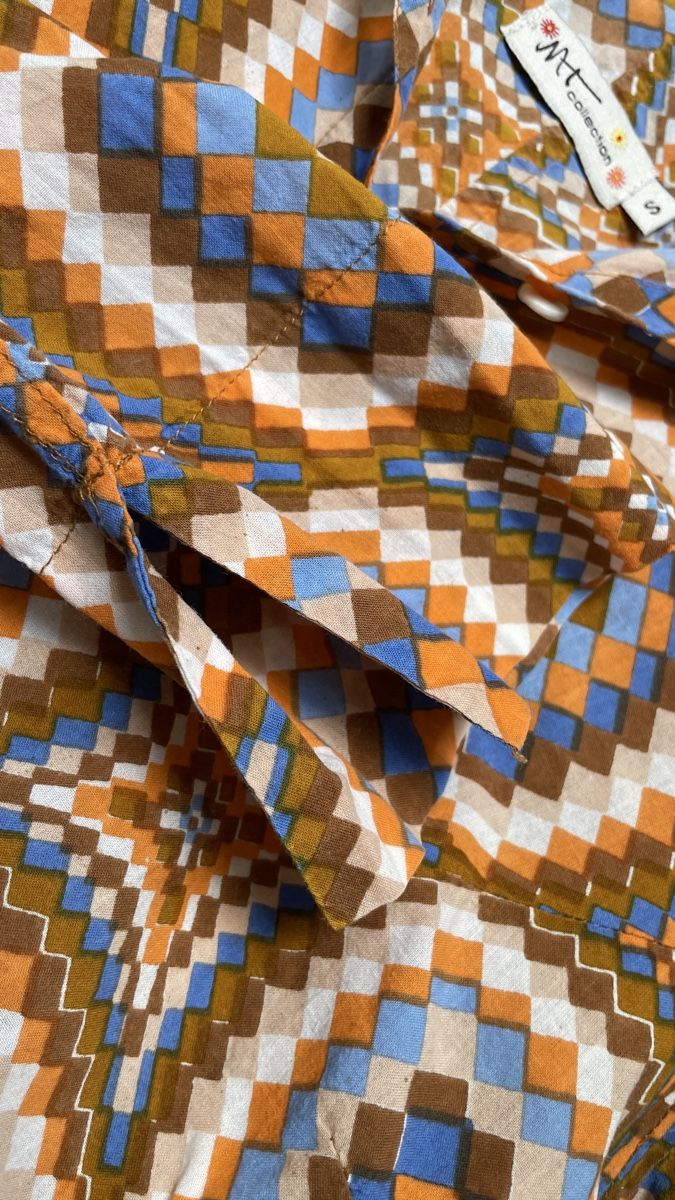 Camicette: Hippie / 70s / Retro / Vintage Bluse bunt gemustert – Usato da Bettingen venduto da Majvi 3