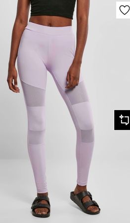 Lila yoga Workout Set Leggings und Pullover