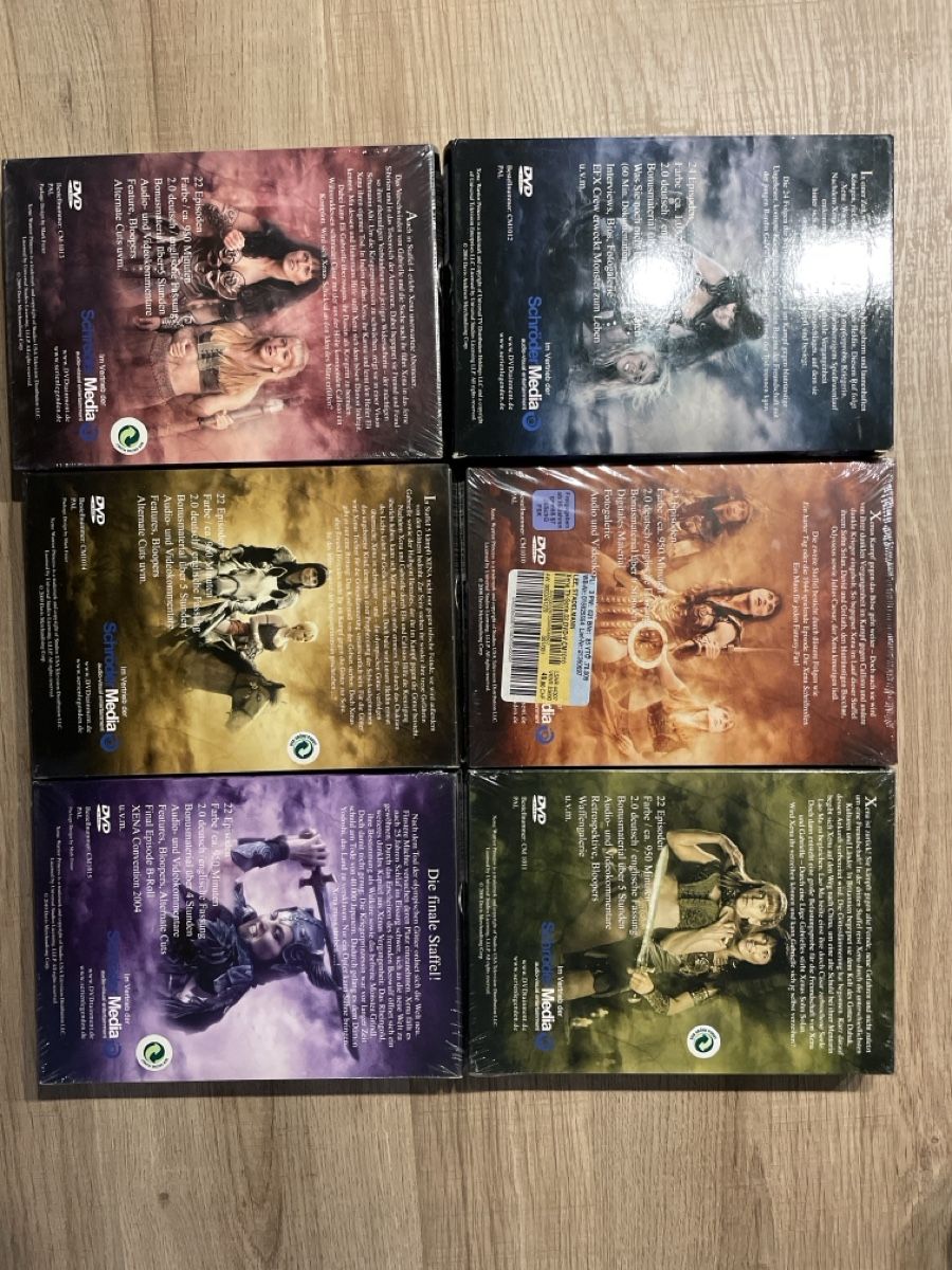Tutti i DVDs: Xena Komplette Serie DVD – Usato da Hagendorn venduto da masterchieff 1
