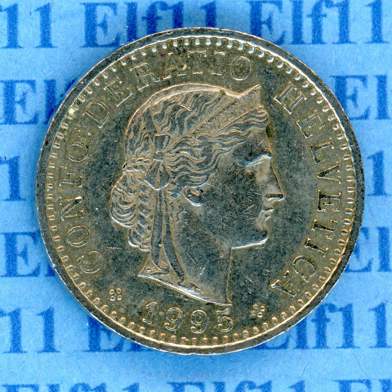 Tutti le monete: CHF___0.20 1995 vz 20 Rappen – Usato da Widnau venduto da Elf11