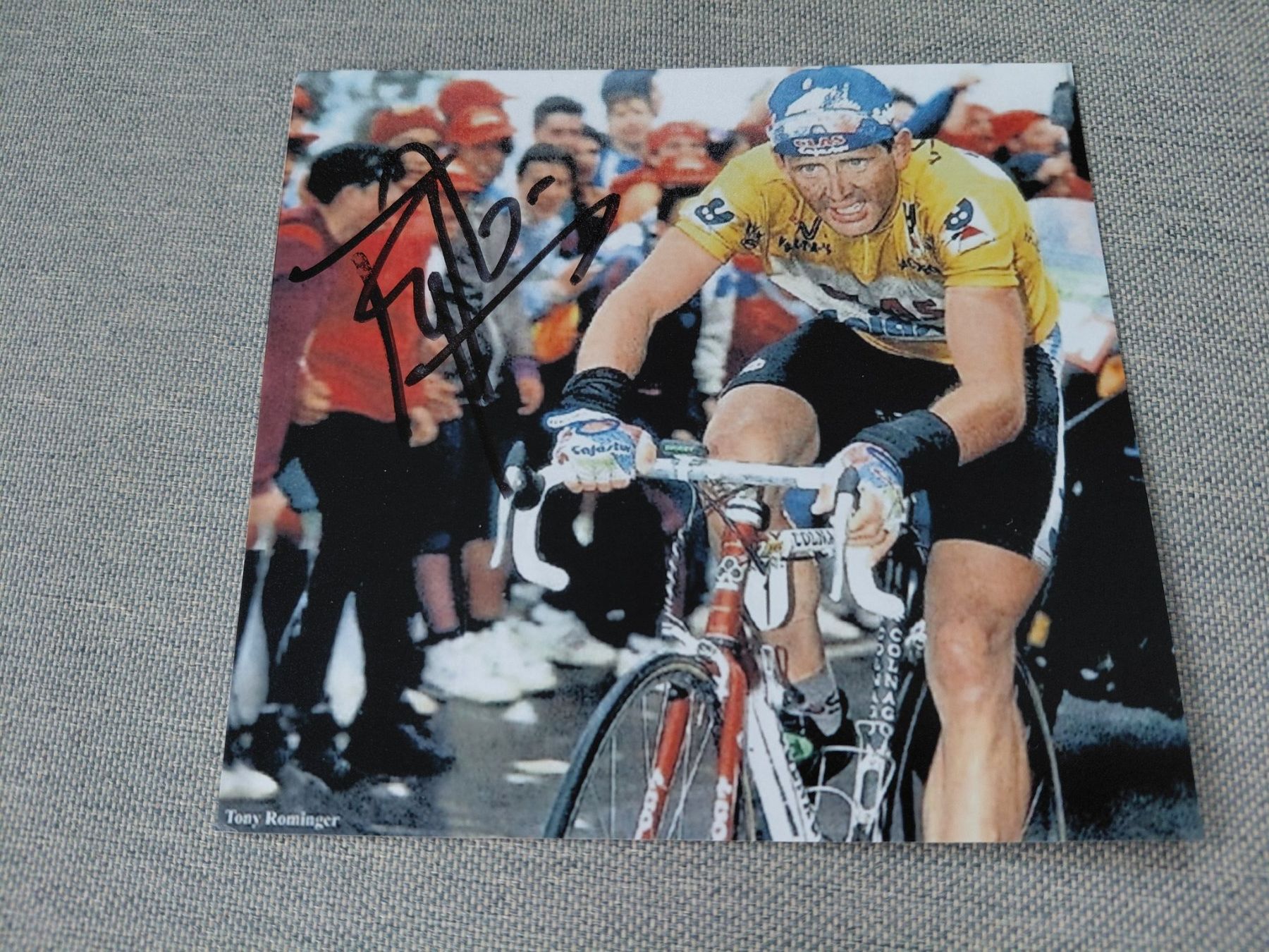 Autographes: Autogramm Tony Rominger – D'occasion à Schmerikon par Olympia04