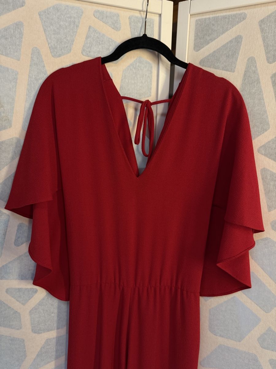 Jumpsuits: Great red evening jumpsuit. S – Gebraucht aus Grund b. Gstaad von PlageNeige 3