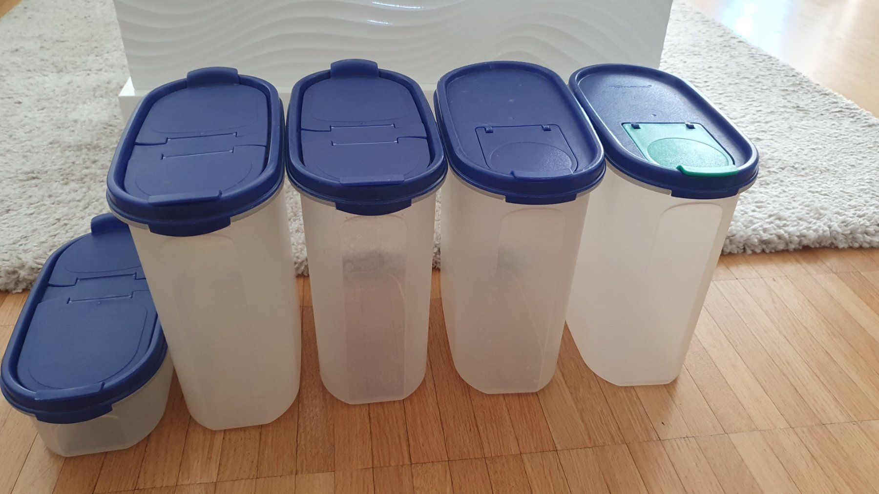 Tupperware Behälter & Ähnliches: Tupperware Behälter Set 5 Stück – Gebraucht aus Laufenburg von megane1959