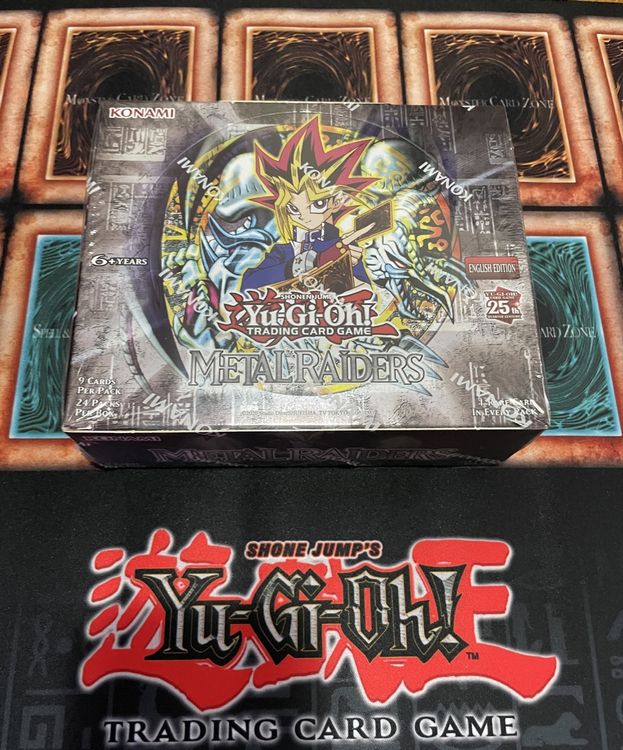 Yu-Gi-Oh! Metal Raiders 25th Anniversary Booster Display EN (Neu und ...
