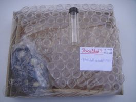 kleine Gewinde Flaschen, neu, aus Borosilikat Glas