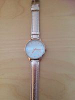 Damen-Armbanduhr mit Glanzarmband