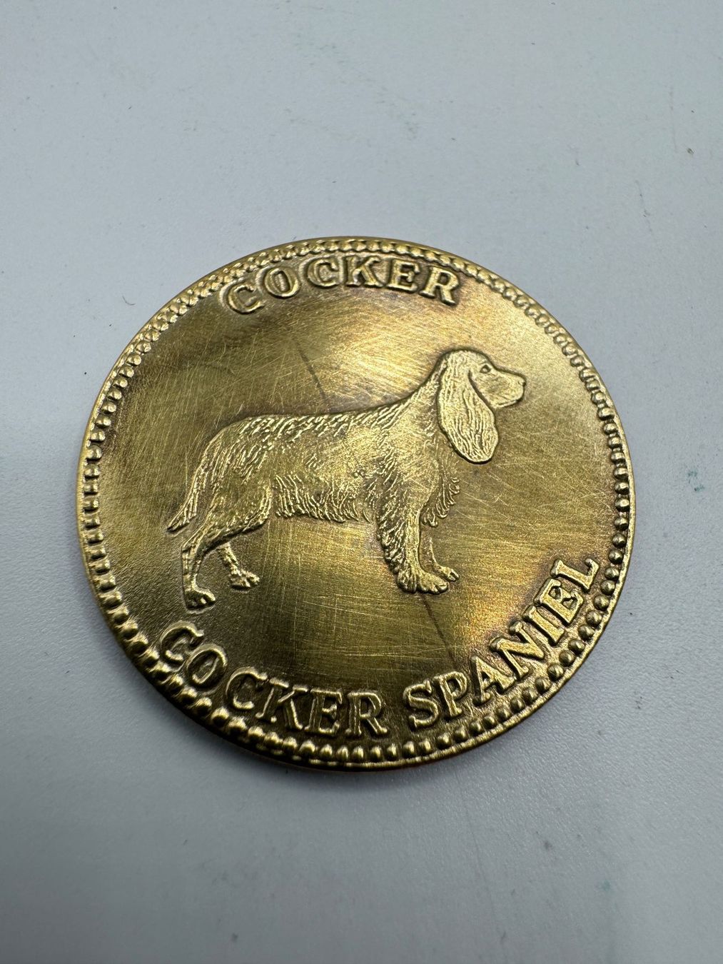 Medaillen: Medaille Frolic Cocker Spaniel – Gebraucht aus Sachseln von BONATI01