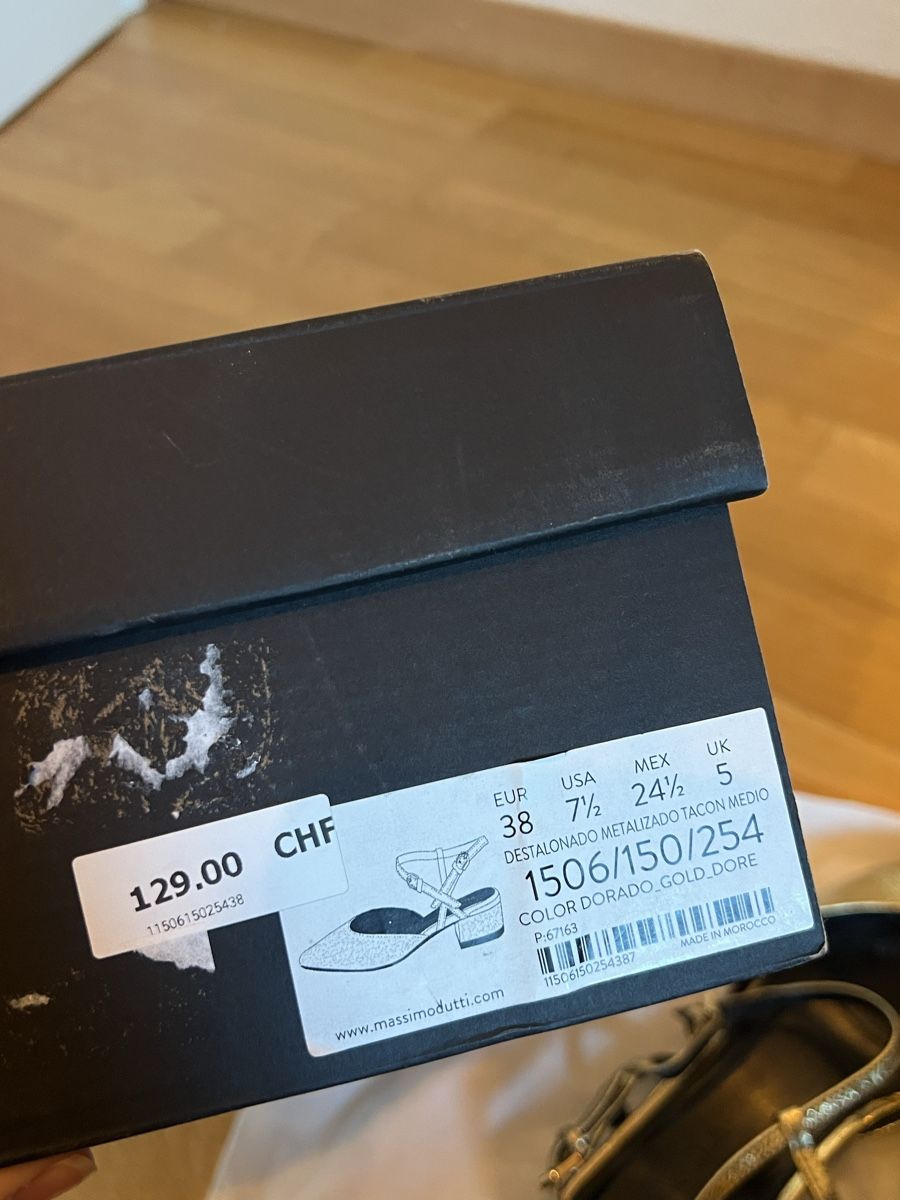 Massimo Dutti Scarpe da donna: Massimo Dutti EU38 – Usato da Ecublens VD venduto da cel_2vx7 4