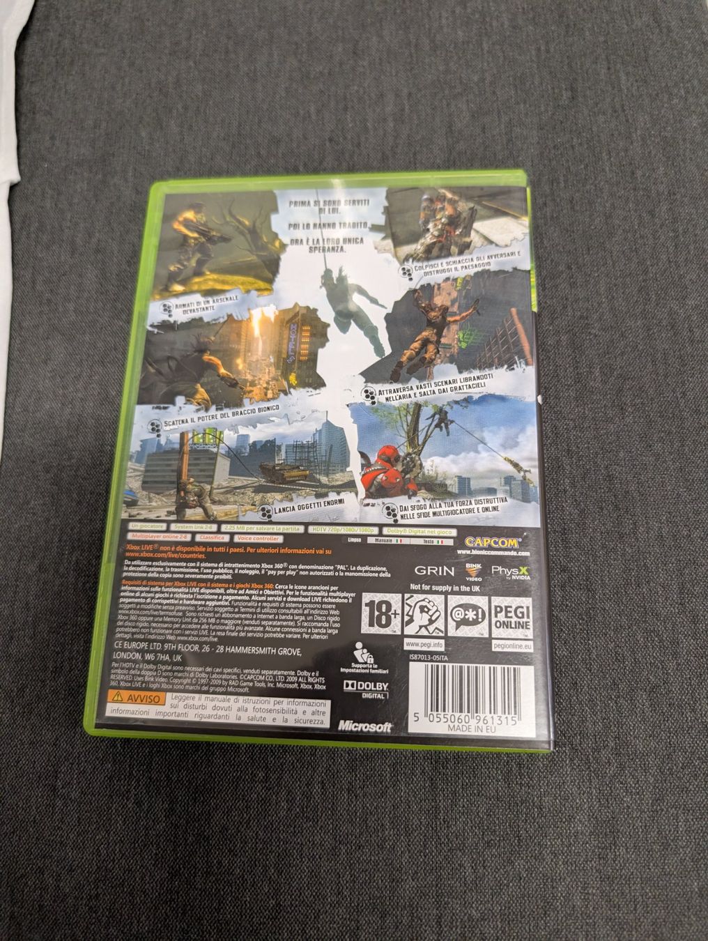 Giochi: Bionic commando Microsoft Xbox 360 – Usato da Giubiasco venduto da Ticinerd 1