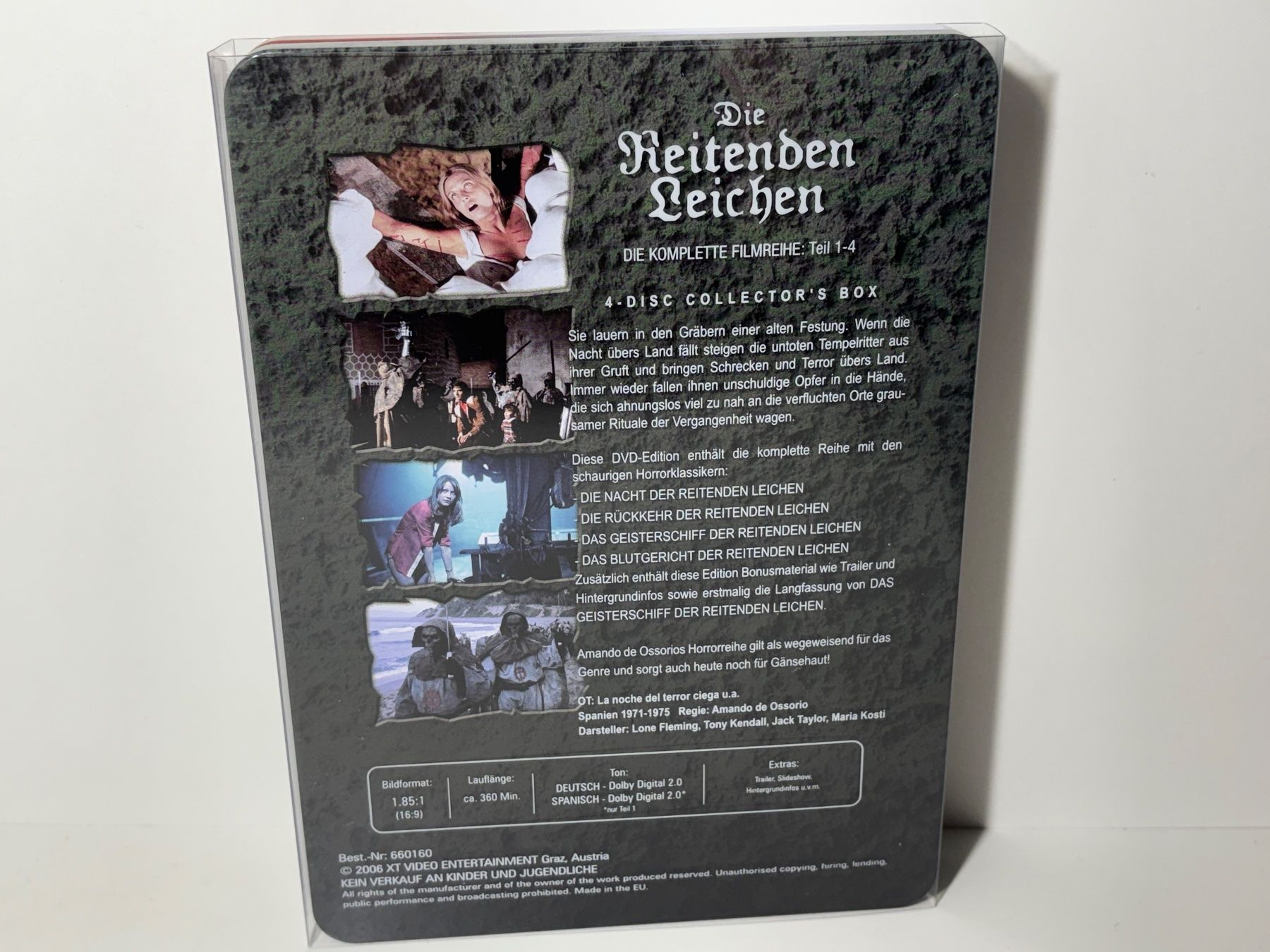 Tutti i DVDs: Die Reitenden Leichen 1-4 DVD Metalbox – Usato da Wilderswil venduto da Sstriker 1