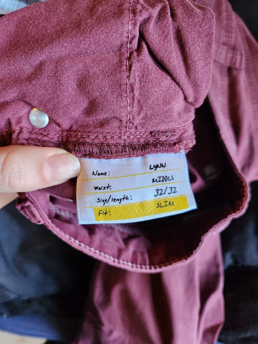 Pantaloni: Elegante rote Hose – Usato da Fribourg venduto da voidness 3