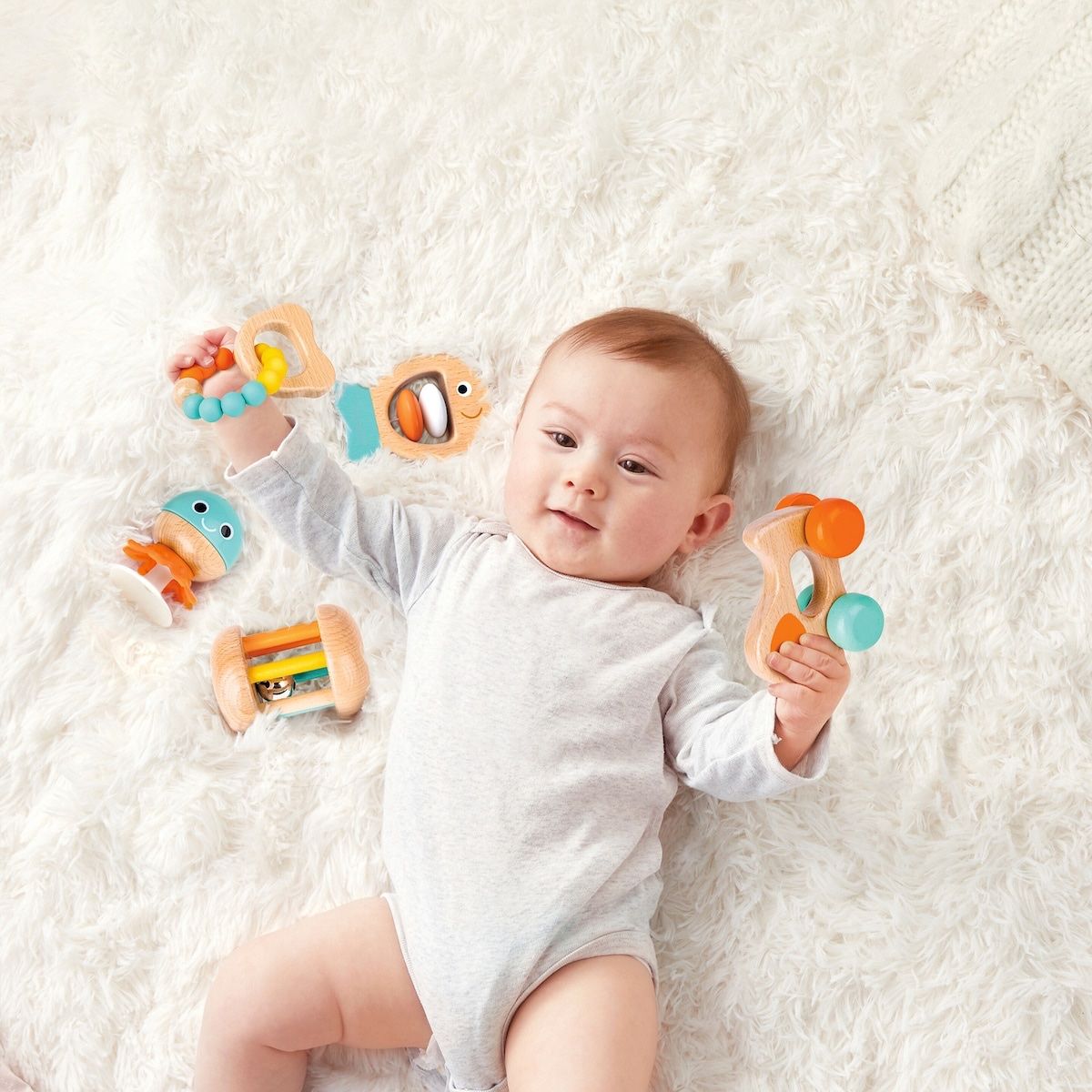 Hape Jouets: Hape Rassel Sensorik-Set 5-teilig – Neuf avec emballage d'origine à Aesch BL par Molny