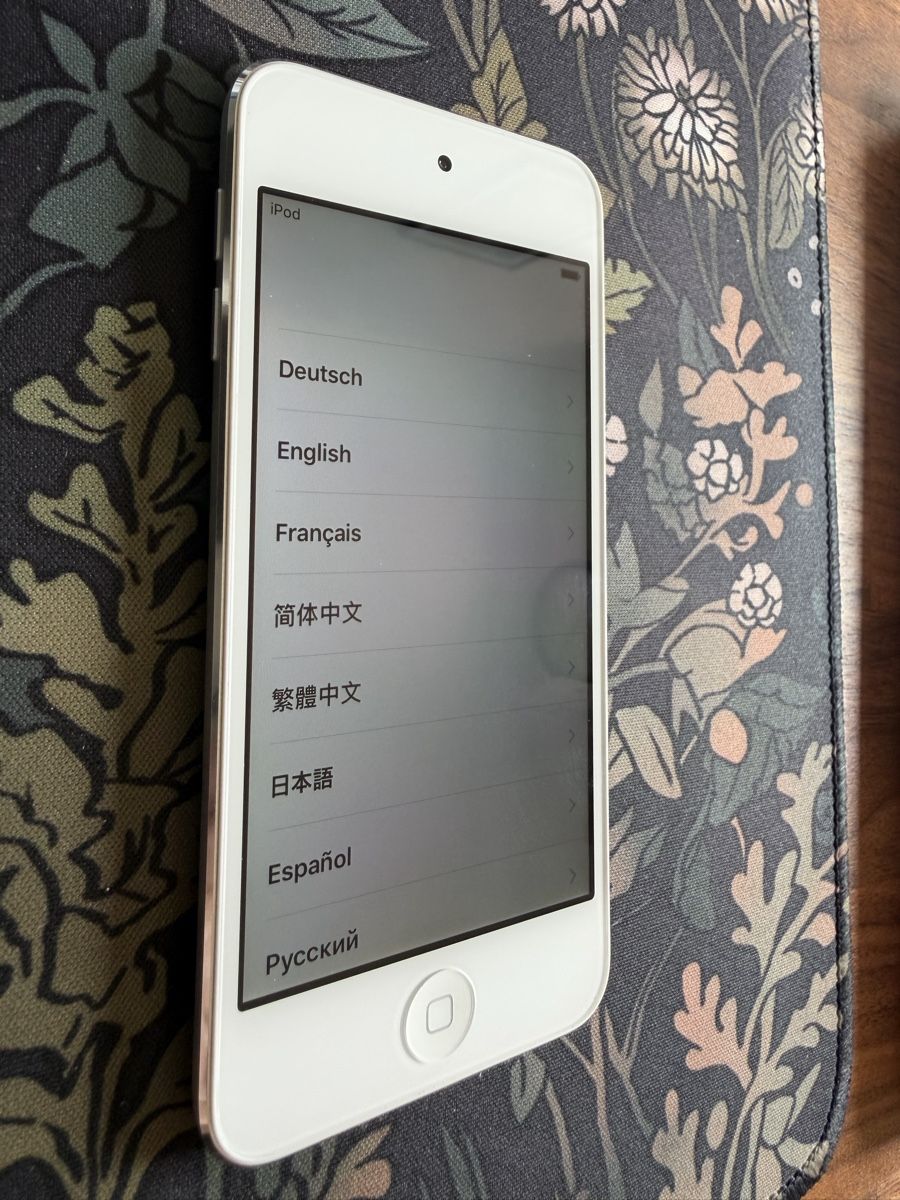 Apple Lecteur media portable: Apple iPod touch 6 silver - 64GB – D'occasion à Nidau par feierabend_verkauf 1