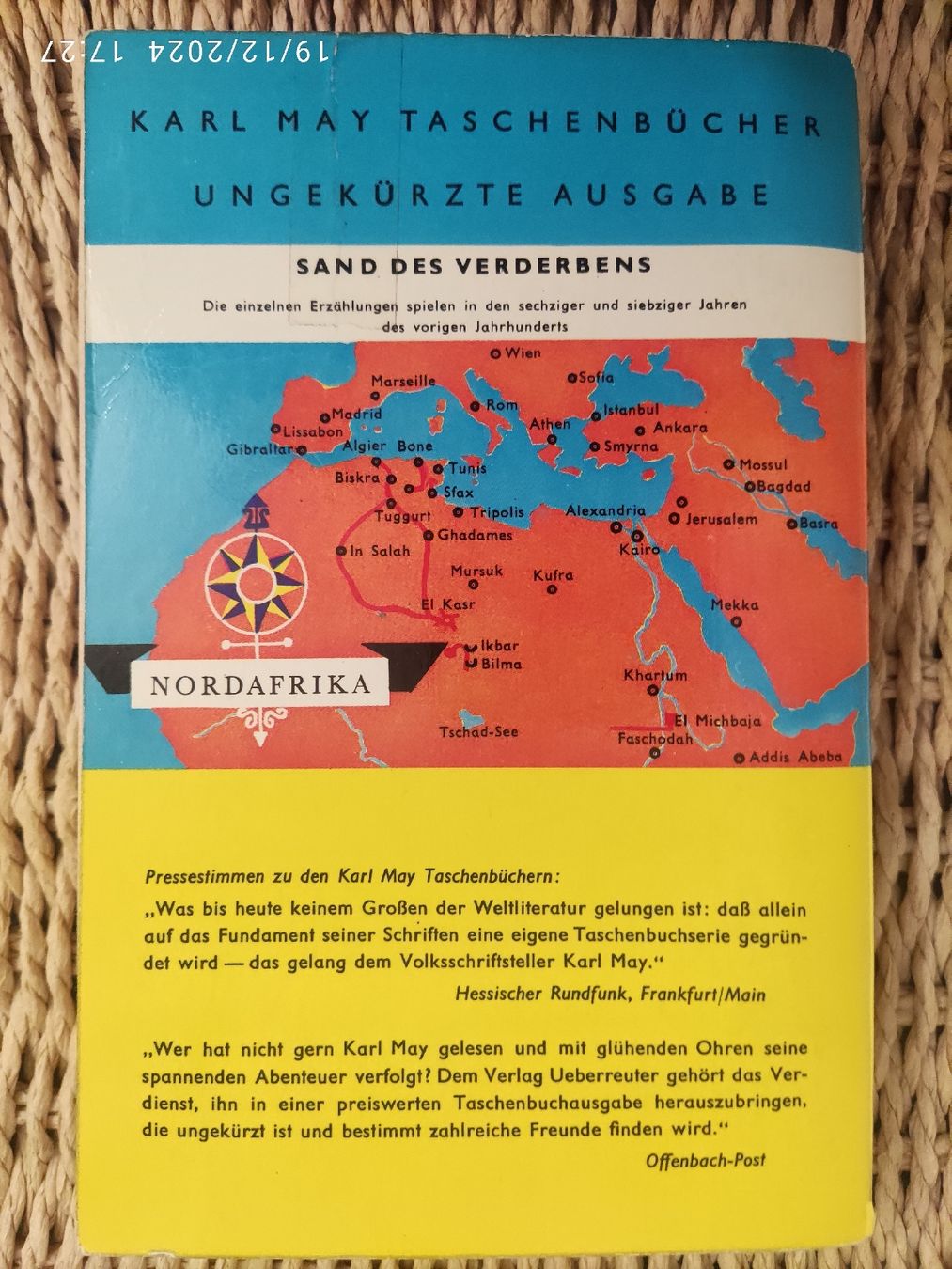 Libri: Karl Mary Sand des Verderbens – Usato da Basel venduto da Alacant 1
