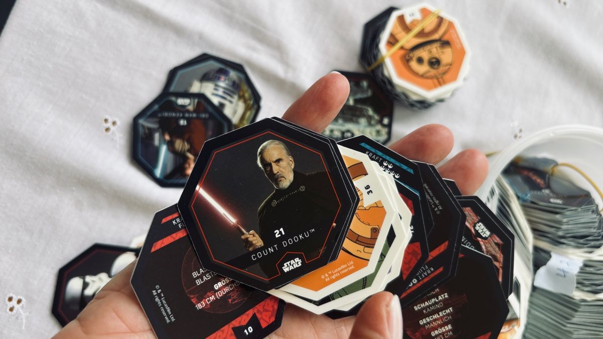 Star Wars Carte collezionabili: Riesige Sammlung Star Wars "Cosmic Shells" (Coop) – Usato da Basel venduto da NellyBotti