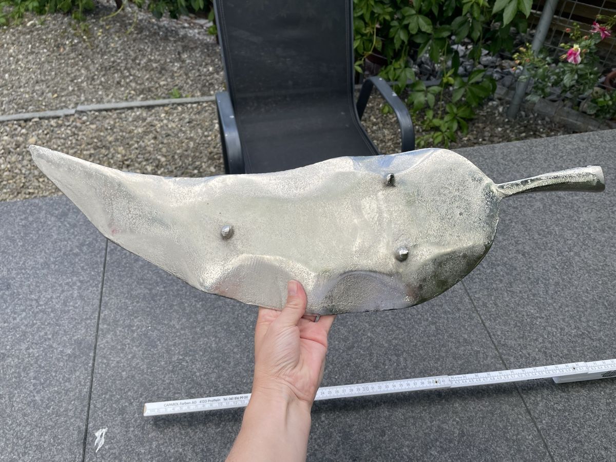 Servierplatten: Dekorative Blatt-Schale  – Gebraucht aus Niederbüren von poschti 3