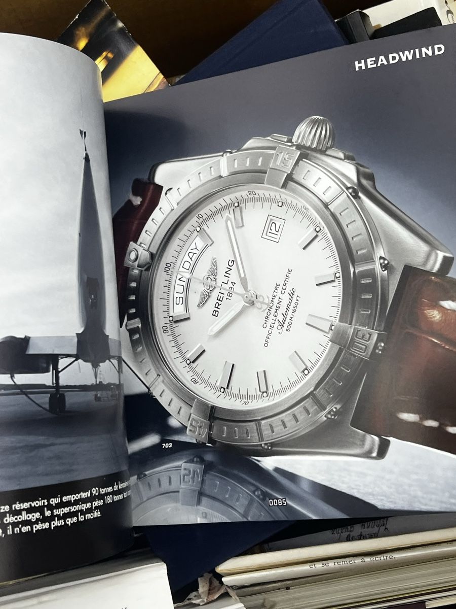 Breitling Documenti: Breitling Uhrenkatalog 2003 Concorde 192S. – Usato da Wettingen venduto da NickInc 3
