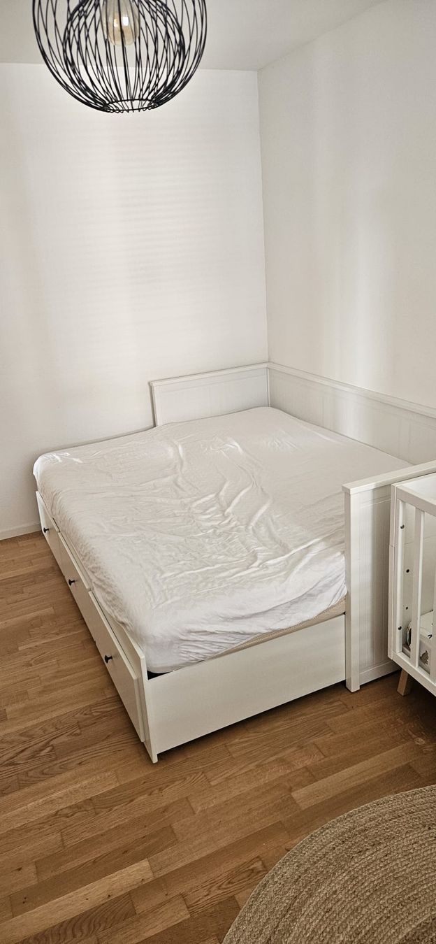 Letti: Hemnes IKEA - ausziehbar, top – Usato da Uster venduto da mivoe90