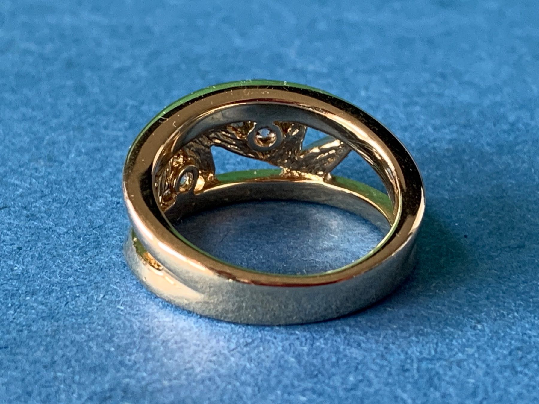 Anelli: Ring vergoldet chaotic edel (51/16) – Usato da Dittingen venduto da Bijoubelle 4