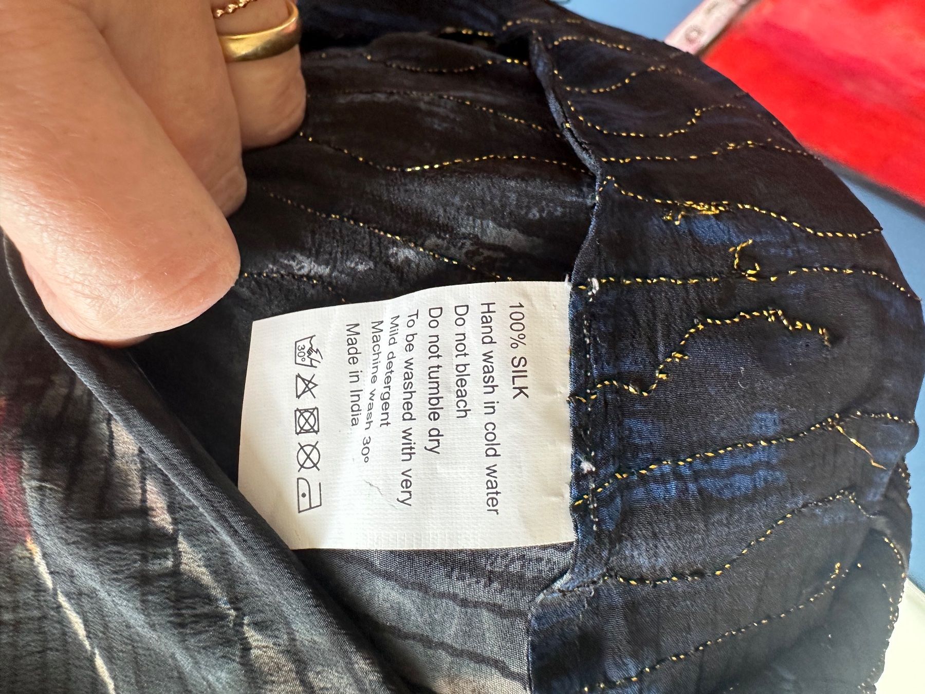 Vestiti: Sommerkleid aus Seide unikat – Usato da Oberrieden venduto da Moraira14 6