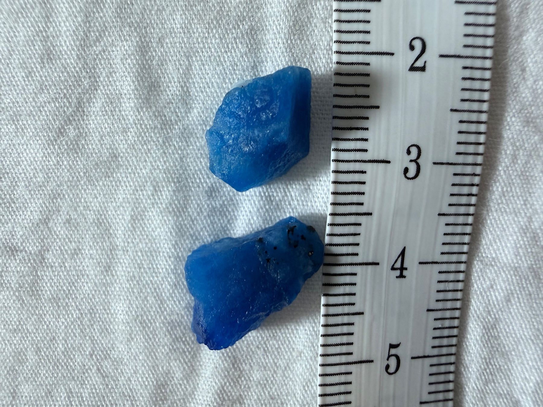 Mineralien & Heilsteine: Haüyn 2Stk 10.5ct – Neu (gemäss Beschreibung) aus Oberhof von RealStone 4