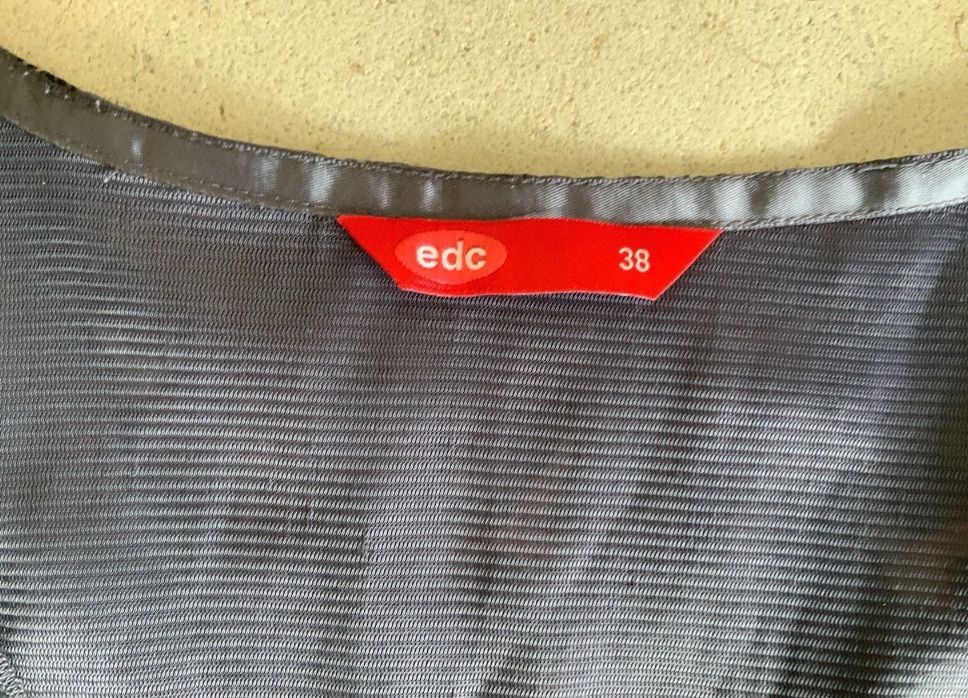 Esprit Vestiti: Robe Esprit edc grise imprimée oiseau 38 – Usato da Genève venduto da Libellule477 3