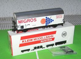 Klein H0 3216: Interfrigo Kühlwagen MIGROS, KKK, in OVP