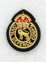 Verbandsabzeichen CIVIL DEFENCE CORPS