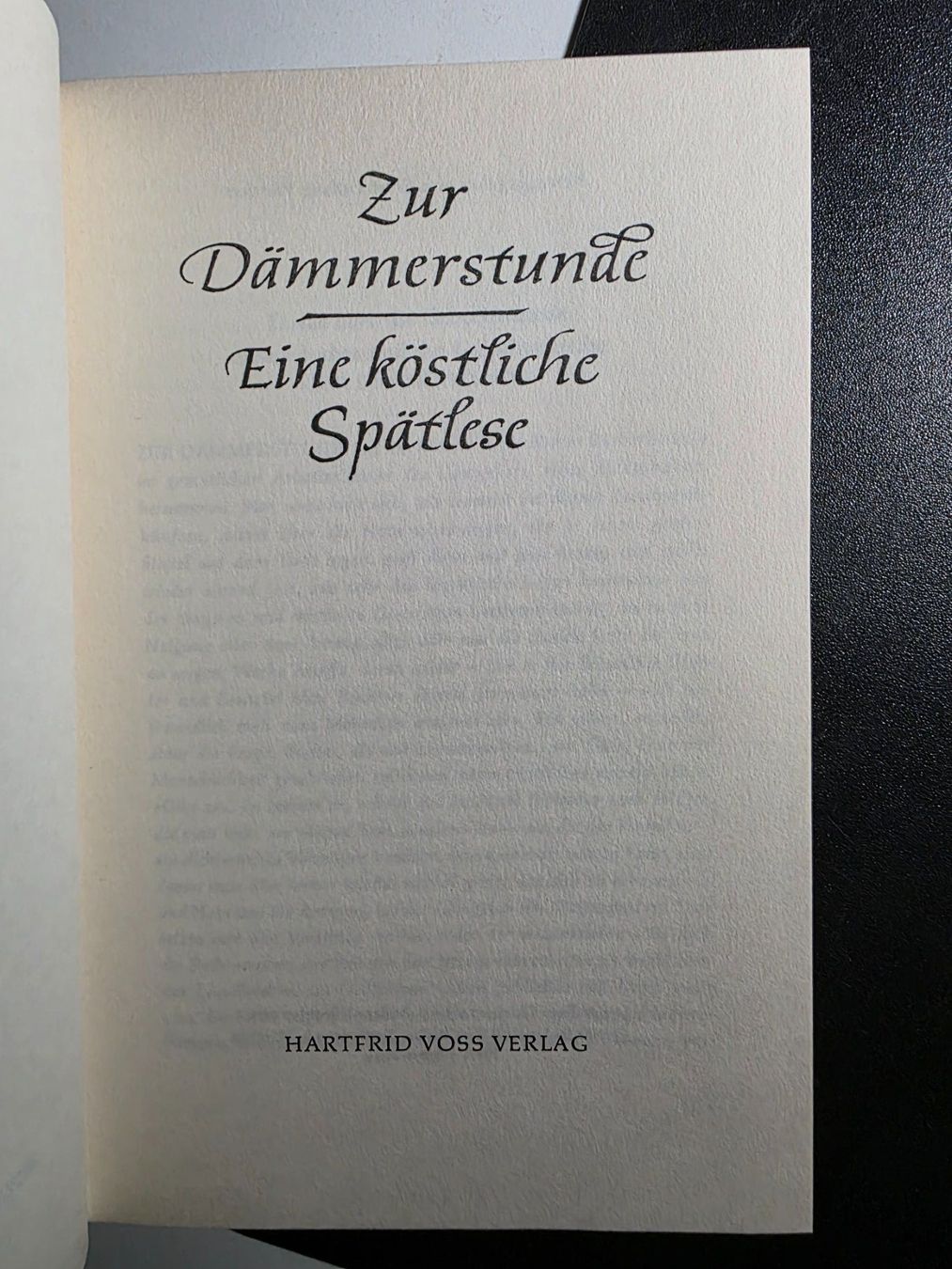 Bücher: Zur Dämmerstunde - Eine köstliche Spätlese - 1963 – Gebraucht aus Walterswil BE von Lonitti 4