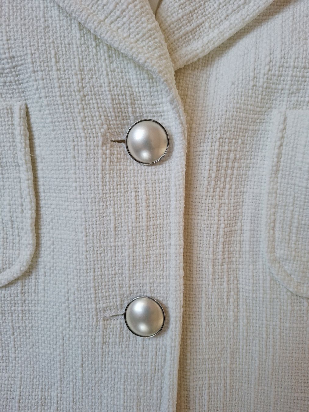 Giacche: Biaggini Blazer, Gr. 42 Cremeweiss – Usato da Klingnau venduto da vollmond36 7