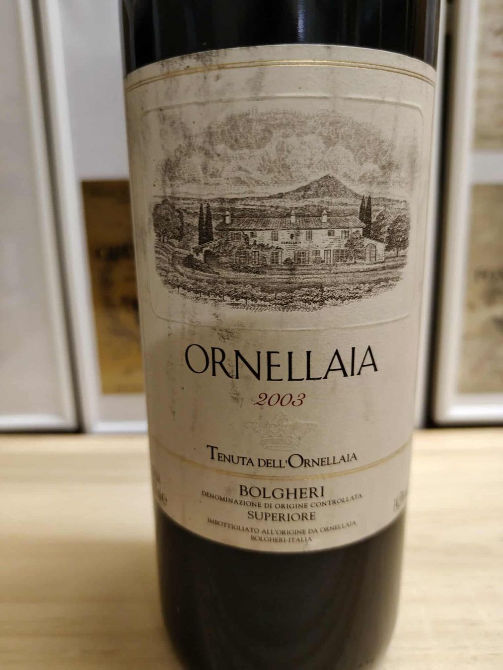 Ornellaia Vino: 2003 ORNELLAIA – Nuovo e nell'imballaggio originale da Münchenstein venduto da weinundspirituosen 2
