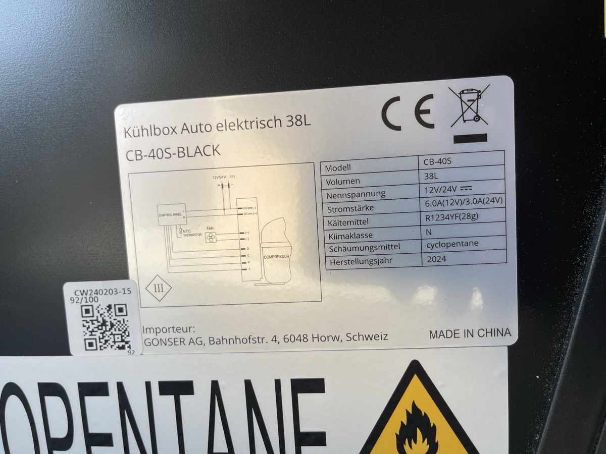 Frigoriferi & Refrigeratori: ELEGOO Kühlbox Auto elektrisch – Usato da Thun venduto da Strangedog 3