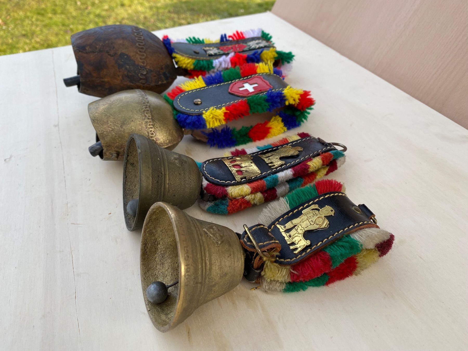 Glocken & Treicheln: 4 schöne Appenzeller Glocken / Treicheln – Gebraucht aus Feldbach von Fea1 2