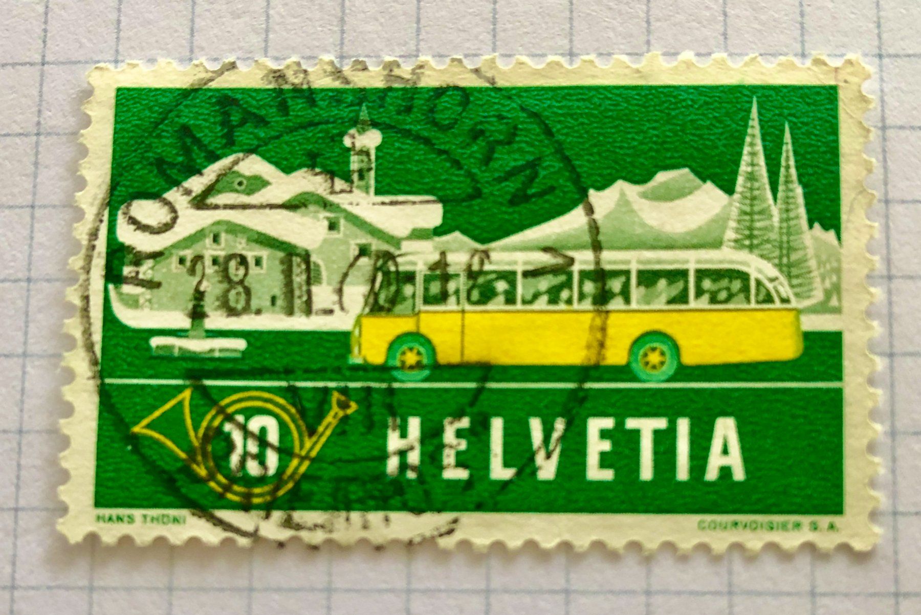 Tutti i francobolli:  Nr.314 mit Stempel Sondermarken Alpenpost   – Usato da Aarau venduto da Billa007