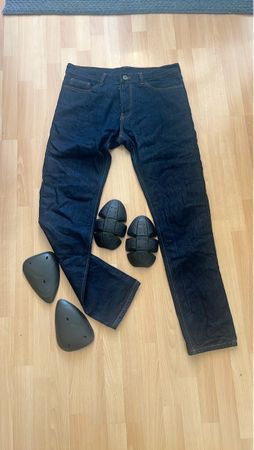 Motorrad Jeans mit Protektoren Grösse 36 neu