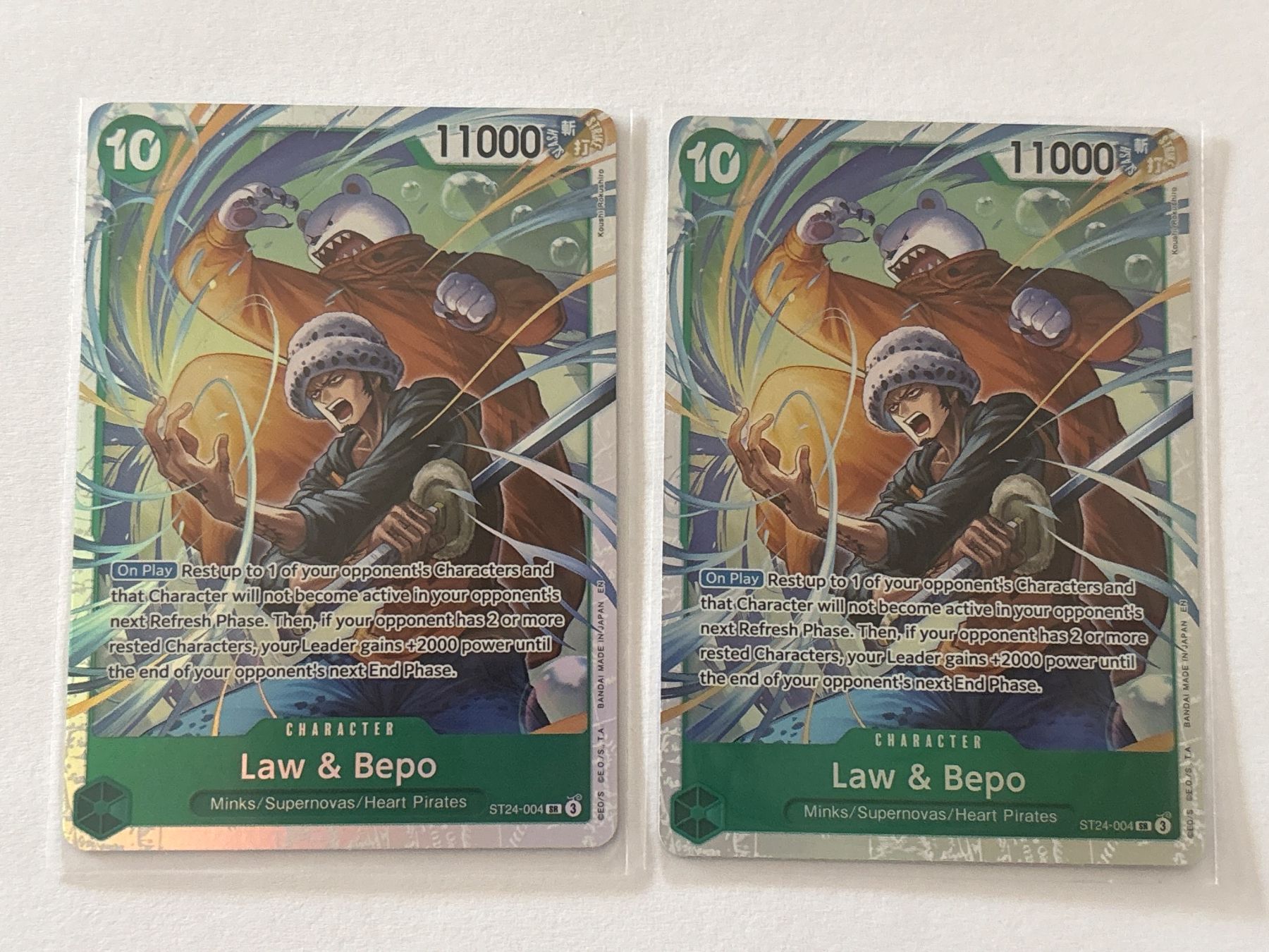 Bandai Carte collezionabili: One Piece TCG CARDS ST24-004 ENG – Nuovo (secondo la descrizione) da Schaffhausen venduto da Brickorama0815