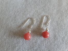 Ohrringe Sterling Silber 925 - Rot