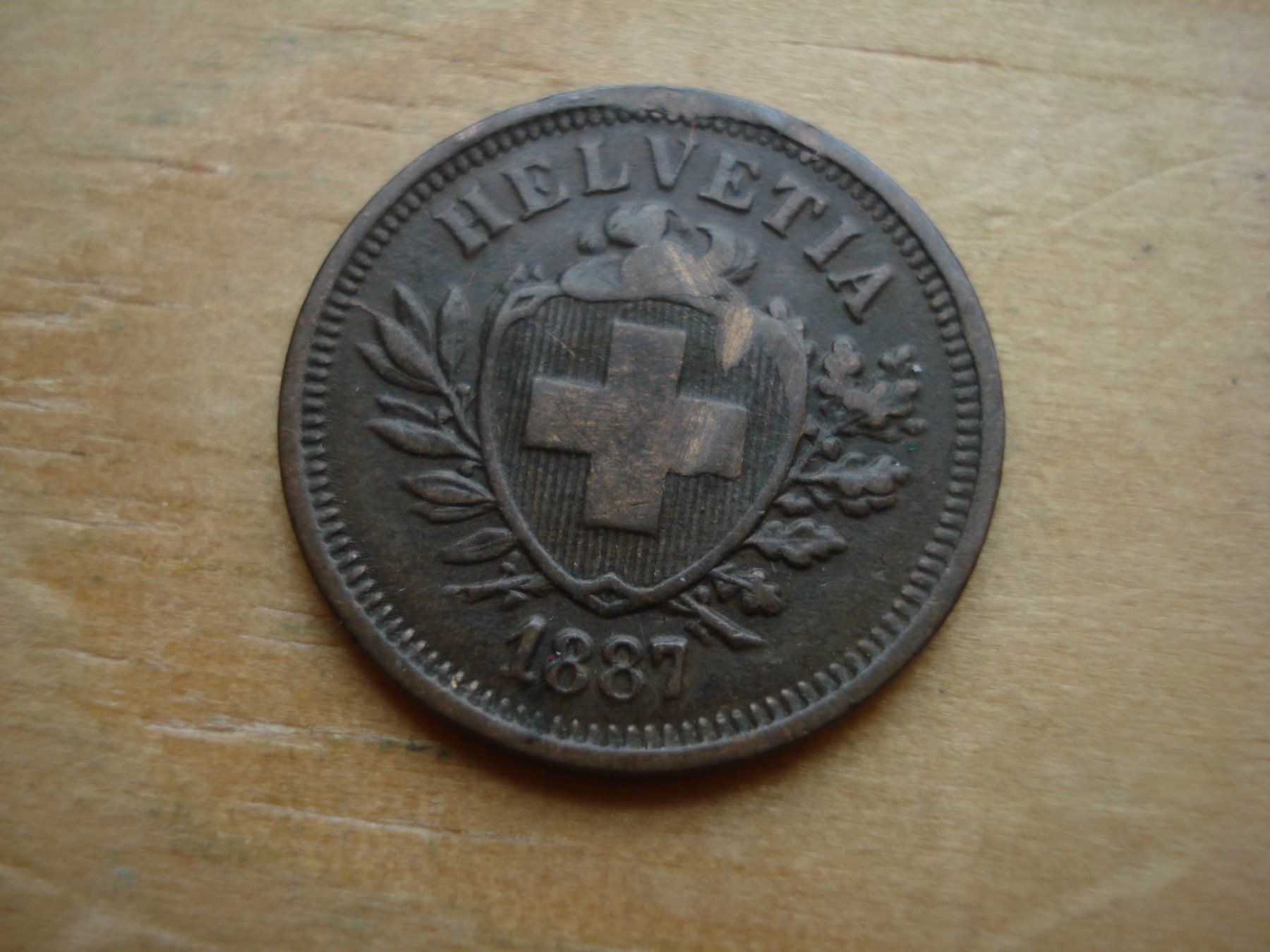 Tutti le monete: (W5) 1 Rappen 1890 – Usato da Erlach venduto da Net-Coins