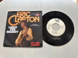 ERIC CLAPTON tolle Single Kult 70's Blues I shot the sheriff