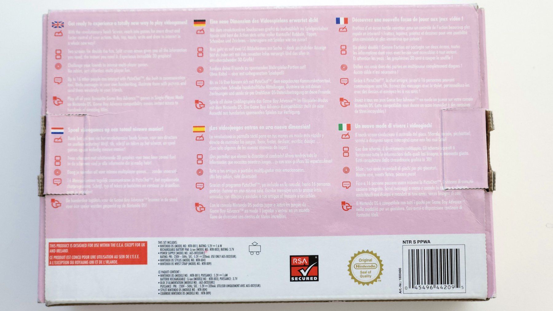 Nintendo Console: Konsole Nintendo DS Rosa mit OVP – Usato da Autigny venduto da zel_gvl5 2