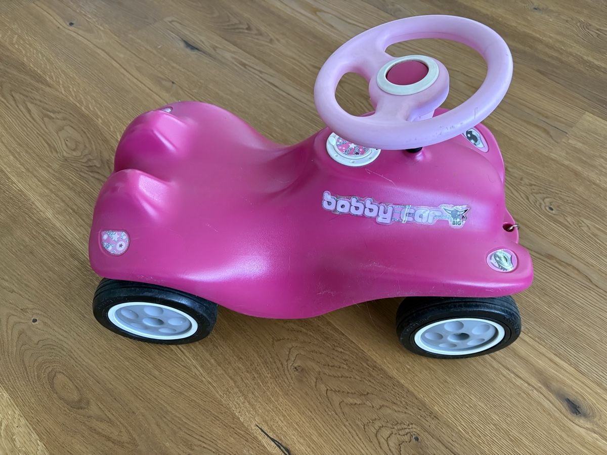 Big Veicoli per bambini: Pinkes Bobby Car – Usato da Lohn-Ammannsegg venduto da Simsi0 3