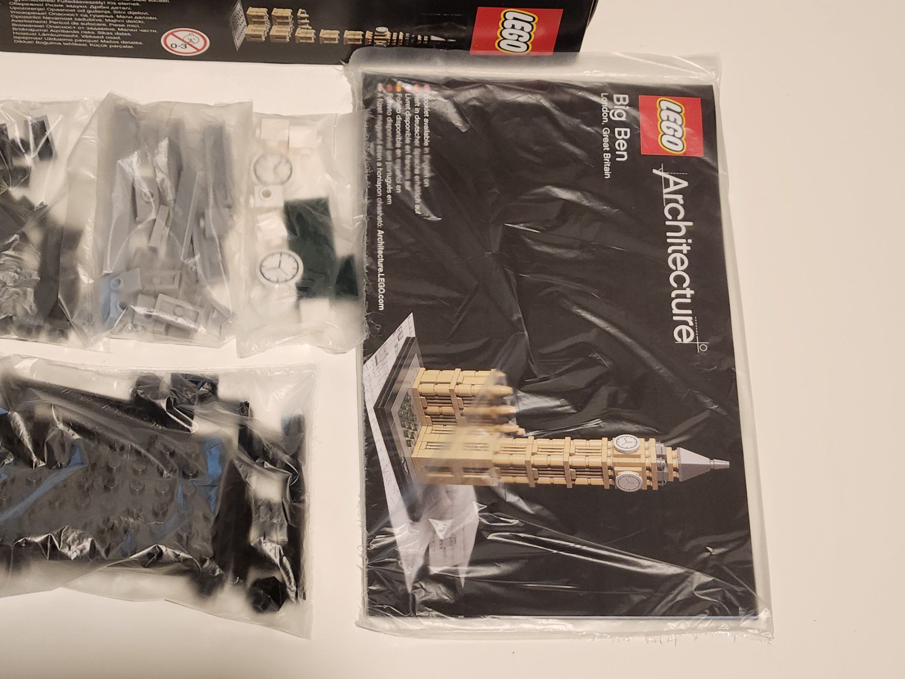 Lego Kit di costruzioni: LEGO Architecture 21013 - Big Ben – Usato da Morbio Inferiore venduto da vin_fdj2 4
