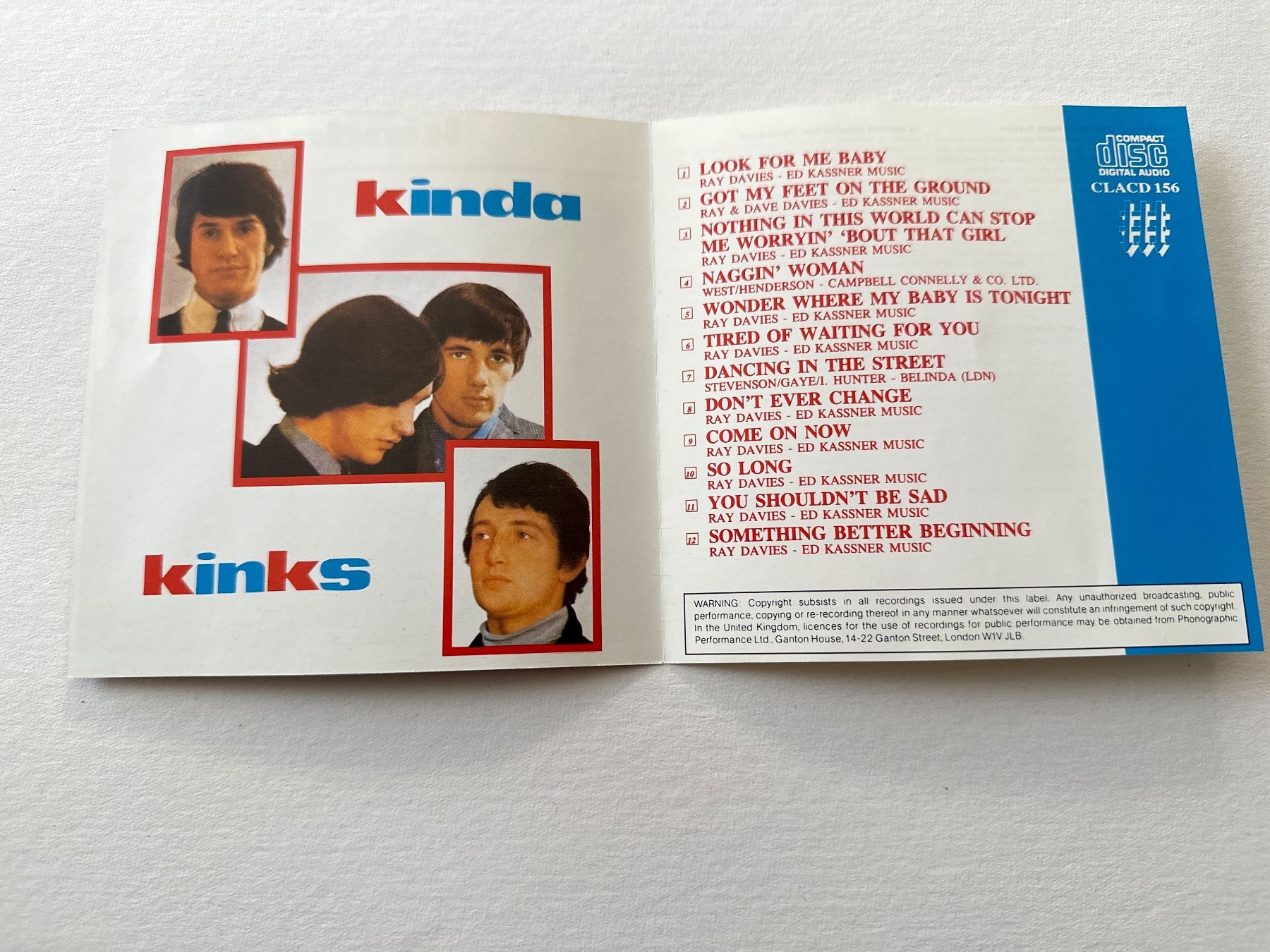 CDs: The Kinks – Kinda Kinks (CD 1989) – Gebraucht aus Wabern von fri_t6kq 3