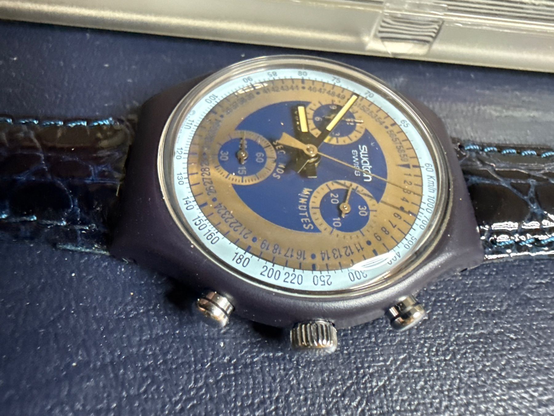 Swatch Orologi: Swatch Chrono 1990 ungetragen – Nuovo (secondo la descrizione) da Pfeffingen venduto da Allhandelklgwatches 1