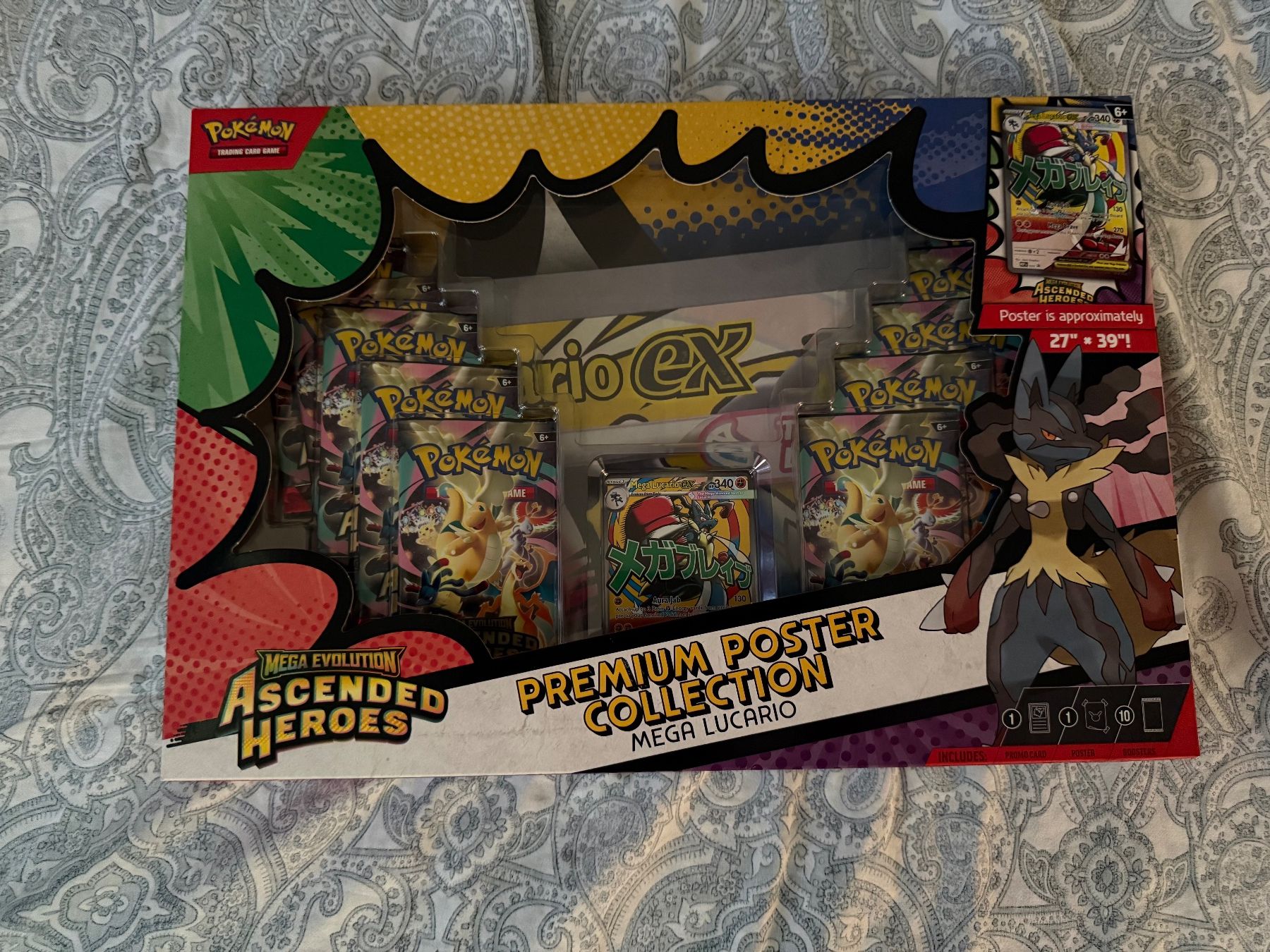 Pokémon Carte collezionabili: Ascended Heroes Premium Poster Collection – Nuovo e nell'imballaggio originale da Zürich venduto da ene_ymy9 1