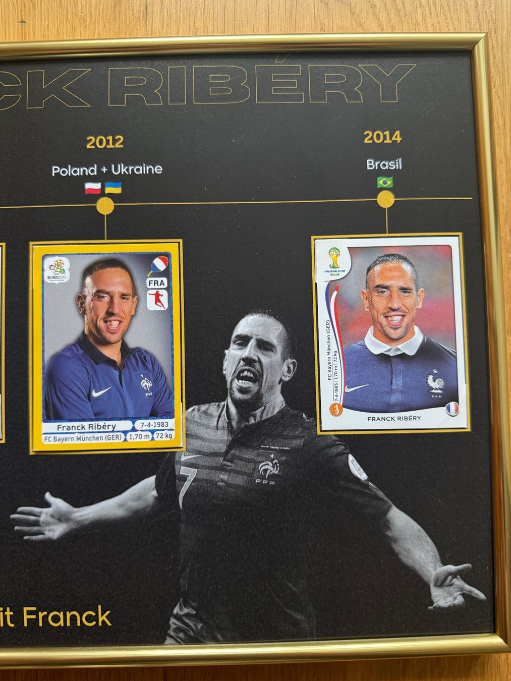 Panini Sammelbilder & Trading cards: Panini-Plakat Franck Ribery – Neu (gemäss Beschreibung) aus Stettlen von DieTaube2.0 2