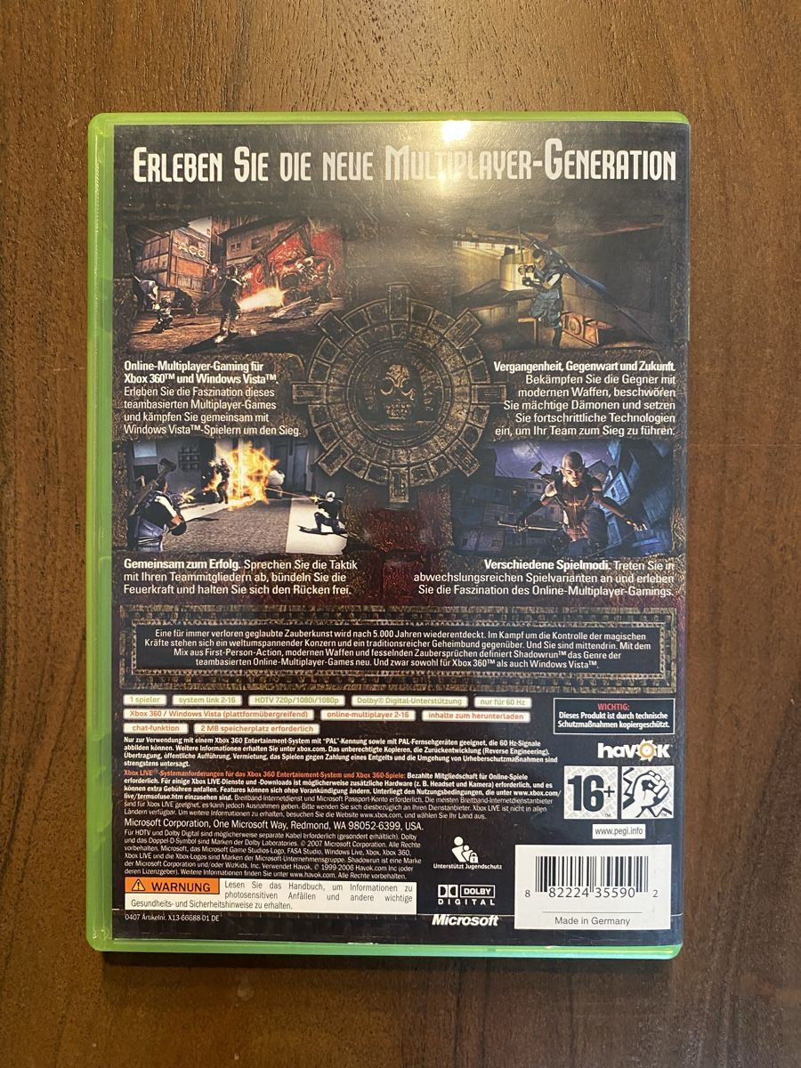 Microsoft Spiele: Shadowrun für Xbox 360 – Gebraucht aus Thunstetten von Virus_33 2