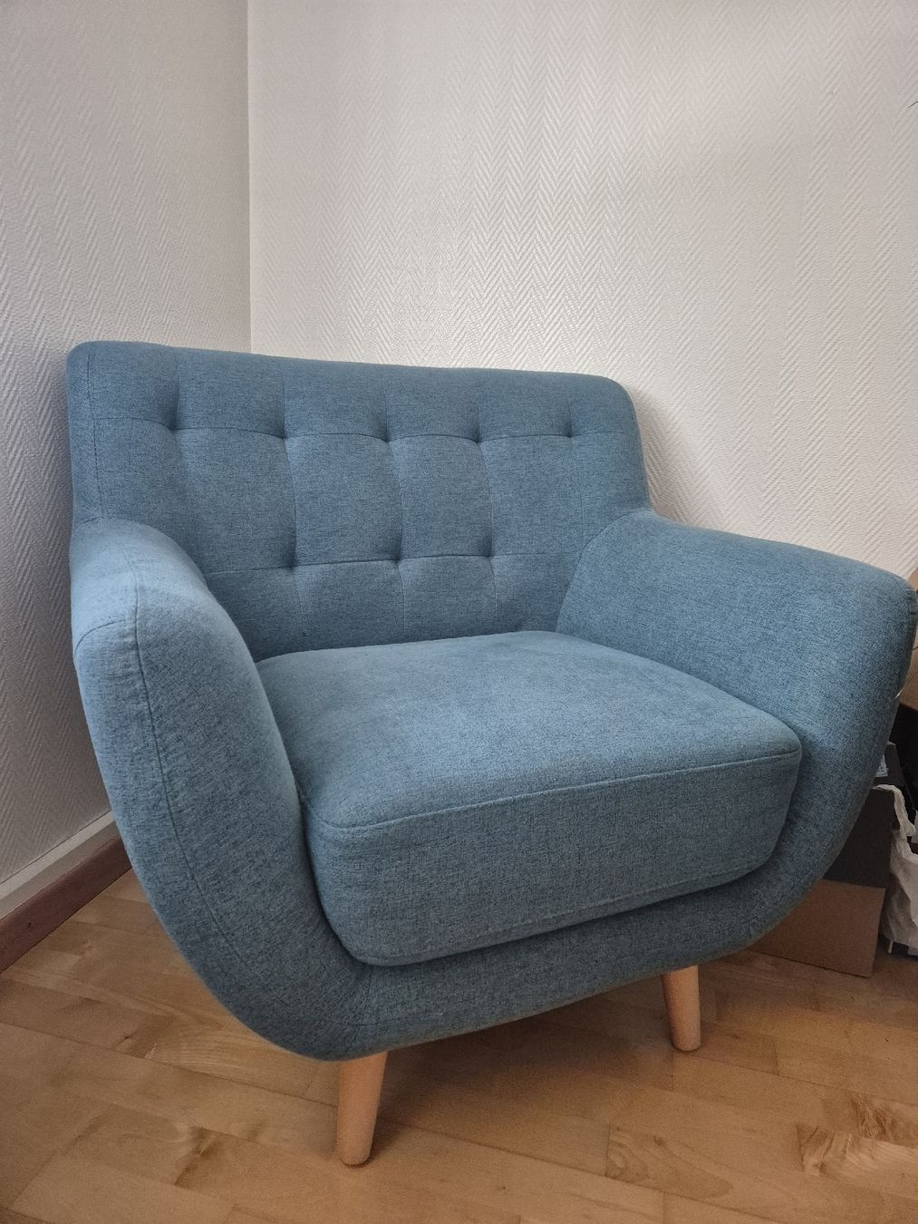 Poltrone: Blauer Sessel – Nuovo (secondo la descrizione) da Zürich venduto da corinka4